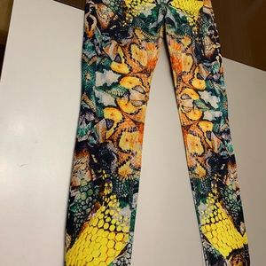 Hudson women skinny multicolor jeans size 27